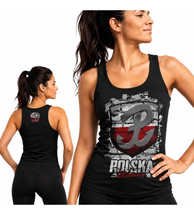Damski tank-top POLSKA WALCZĄCA